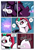 Size: 2480x3508 | Tagged: safe, artist:dsana, fizzlepop berrytwist, tempest shadow, pony, unicorn, comic:a storm's lullaby, disguise, female, horn, knocking, mare, potion, race swap, solo