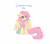 Size: 3440x3000 | Tagged: safe, artist:mirtash, fluttershy, pegasus, pony, g4, bags under eyes, blue text, colored, colored pinnae, cute, dissonant caption, ear fluff, ear tufts, eye clipping through hair, eyebrows, eyebrows visible through hair, eyelashes, female, high res, long mane, long tail, mare, no pupils, partially open wings, pink mane, pink tail, shiny eyes, shyabetes, simple background, sitting, smiling, solo, tail, teal eyes, text, white background, wing fluff, wings, yellow coat
