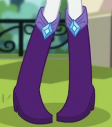 Size: 408x464 | Tagged: safe, screencap, rarity, equestria girls, equestria girls specials, g4, my little pony equestria girls: dance magic, boots, boots shot, cropped, grass, legs, pictures of legs, shoes, solo