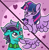 Size: 3000x3062 | Tagged: safe, artist:redpalette, twilight sparkle, oc, oc:corpulent brony, alicorn, unicorn, g4, bedroom eyes, blushing, bowtie, comic, corpulent brony, cute, heart, horn, male, smiling, smirk, twilight sparkle (alicorn), unicorn oc