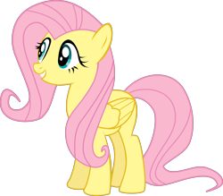 Size: 5000x4371 | Tagged: safe, artist:dropple-rd, fluttershy, pegasus, pony, g4, female, mare, simple background, solo, transparent background, vector