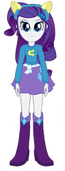 Size: 419x1097 | Tagged: safe, artist:matheusema, artist:qbert2kcat, rarity, equestria girls, g4, background removed, boots, clothes, high heel boots, shirt, shoes, simple background, skirt, solo, sweater, transparent background