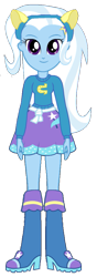 Size: 345x985 | Tagged: safe, artist:matheusema, artist:qbert2kcat, trixie, equestria girls, g4, background removed, boots, clothes, high heel boots, shirt, shoes, simple background, skirt, solo, sweater, transparent background, trixie wearing her boots