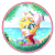 Size: 2000x2000 | Tagged: safe, artist:pasteldraws, oc, oc only, alicorn, pony, beach, blushing, clothes, commission, crown, drink, drinking, drinking straw, ear fluff, goggles, hoodie, horn, jewelry, leaves, marker crown, markers, ocean, paint, paint splatter, rainbow, regalia, solo, summer, vacation, water, wings, ych example, ych result, your character here