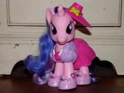 Size: 4608x3456 | Tagged: safe, royal ribbon, unicorn, g4, brushable, doll, female, horn, irl, mare, photo, solo, toy