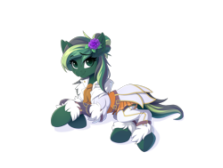 Size: 2790x2110 | Tagged: safe, artist:strafe blitz, oc, oc only, oc:alucinari, pony, unicorn, clothes, horn, simple background, skirt, solo, transparent background