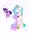 Size: 2400x2845 | Tagged: dead source, safe, artist:magnaluna, princess celestia, twilight sparkle, alicorn, pony, unicorn, g4, my little pony: friendship is magic, the cutie mark chronicles, chest fluff, crown, cute, dialogue, duo, duo female, ear fluff, embarrassed, eyes closed, female, filly, filly twilight sparkle, foal, folded wings, happy, high res, hoof shoes, horn, inner thoughts, jewelry, mare, momlestia fuel, open mouth, open smile, peytral, princess shoes, pronking, regalia, scene interpretation, simple background, sitting, smiling, sweat, sweatdrop, tail, thought bubble, twiabetes, unicorn twilight, weapons-grade cute, white background, wing fluff, wings, yes yes yes, younger