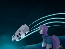 Size: 2732x2048 | Tagged: safe, artist:lordshrekzilla20, maud pie, earth pony, pony, fanfic:a king to a god, g4, fanfic art, female, heav, mare, solo, vehicle