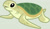 Size: 1181x677 | Tagged: safe, artist:twidashfan1234, edit, edited screencap, screencap, g4, green background, not a vector, sea turtle, simple background, solo