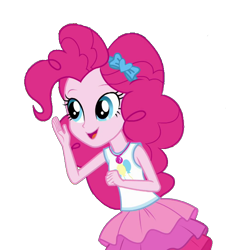 Size: 650x720 | Tagged: safe, artist:blockslikepl, edit, edited screencap, screencap, pinkie pie, human, equestria girls, g4, background removed, female, simple background, solo, transparent background