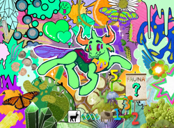 Size: 1320x974 | Tagged: safe, artist:msponies, thorax, changedling, changeling, g4, collage, king thorax, solo