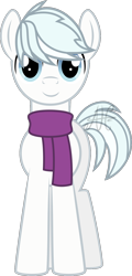 Size: 736x1532 | Tagged: safe, artist:aryannatheartist, double diamond, earth pony, pony, g4, clothes, looking at you, male, scarf, simple background, solo, stallion, transparent background