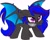 Size: 2048x1640 | Tagged: safe, artist:fizzlefer, oc, oc only, oc:ebony rose, bat pony, bat pony oc, bat wings, colored wings, commission, commissioner:ebonyrose, ear tufts, eyelashes, gradient wings, knife, lidded eyes, mouth hold, narrowed eyes, nose wrinkle, pink eyes, signature, simple background, smiling, solo, spread wings, tail, two toned mane, two toned tail, two toned wings, white background, wings