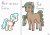 Size: 7016x4961 | Tagged: safe, artist:пшеница, derpibooru exclusive, coco pommel, earth pony, horse, pony, g4, bow, cocoa (wild manes), crossover, duo, duo female, female, mare, name pun, namesake, pun, simple background, size comparison, tail, tail bow, transparent background, visual pun, wild manes