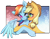 Size: 2128x1655 | Tagged: safe, artist:avrameow, applejack, rainbow dash, earth pony, pegasus, pony, g4, applejack's hat, blushing, chest fluff, cowboy hat, duo, duo female, ear fluff, female, hairband, hat, hoof around neck, hoof fluff, hug, lesbian, looking at each other, looking at someone, neck fluff, one eye closed, one eye open, ship:appledash, shipping, smiling, smiling at each other, smiling at someone, spread wings, wings