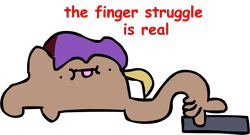 Size: 1593x859 | Tagged: safe, artist:riddleoflightning, oc, oc only, oc:hors, comic sans, fingers, hand, keyboard, simple background, solo, text, transparent background