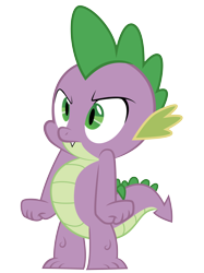 Size: 5000x6667 | Tagged: safe, artist:broneill95, spike, dragon, g4, my little pony: friendship is magic, the crystal empire, .ai available, absurd resolution, cute, male, simple background, solo, spikabetes, transparent background, vector, wingless spike