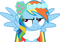 Size: 13757x9761 | Tagged: safe, artist:dutchcrafter, rainbow dash, pegasus, pony, a canterlot wedding, g4, my little pony: friendship is magic, .svg available, bridesmaid dash, bridesmaid dress, clothes, dress, female, gown, mare, simple background, solo, spread wings, transparent background, vector, wings