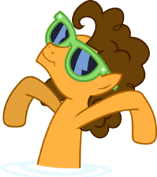 Size: 1024x1153 | Tagged: safe, artist:jimithestache, cheese sandwich, earth pony, pony, g4, male, simple background, solo, stallion, sunglasses, transparent background, vector