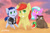 Size: 1024x683 | Tagged: safe, artist:midnightpremiere, bright mac, oc, oc:bill newton, oc:kevin the crab, oc:mane event, pony, sea lion, bronycon, bronycon 2018, g4, announcement, bill newton, blushing, camera, convention, disney, finding dory, gerald, grin, heart, pixar, pointy ponies, sigh, smiling