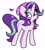 Size: 1653x1851 | Tagged: safe, artist:kindakismet, starlight glimmer, pony, unicorn, g4, :o, beanie, female, hat, heart, horn, mare, open mouth, simple background, solo, white background