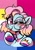 Size: 1240x1754 | Tagged: safe, alternate version, artist:jully-park, oc, oc only, oc:charlotte parker, earth pony, pony, bigender, bigender pride flag, bisexual, bisexual pride flag, pride, pride flag, solo