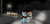 Size: 2560x1240 | Tagged: safe, artist:subway777, oc, oc only, earth pony, pony, clothes, earth pony oc, night, scarf, shared clothing, shared scarf, snow, snowfall, striped scarf, train, winter