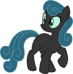 Size: 1920x1939 | Tagged: artist needed, source needed, safe, anonymous artist, edit, bon bon, queen chrysalis, sweetie drops, earth pony, pony, g4, alternate color palette, female, fusion, fusion:bon bon, fusion:queen chrysalis, mare, solo