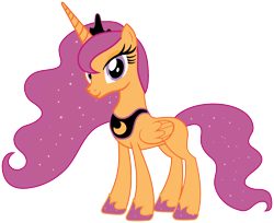 Size: 1920x1565 | Tagged: artist needed, source needed, safe, anonymous artist, edit, princess luna, scootaloo, alicorn, pony, g4, alternate color palette, crown, female, fusion, fusion:princess luna, fusion:scootaloo, jewelry, mare, regalia, smiling, solo