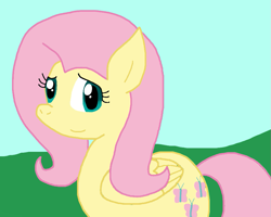 Size: 883x705 | Tagged: safe, artist:cmara, fluttershy, pegasus, g4, female, solo