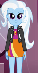 Size: 490x936 | Tagged: safe, artist:qbert2kcat, trixie, equestria girls, g4, clothes swap, solo