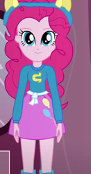 Size: 490x936 | Tagged: safe, artist:qbert2kcat, pinkie pie, equestria girls, g4, clothes, shirt, skirt, solo, sweater