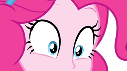 Size: 2160x1216 | Tagged: safe, artist:blockslikepl, edit, edited screencap, screencap, pinkie pie, human, equestria girls, g4, background removed, close-up, female, simple background, solo, transparent background