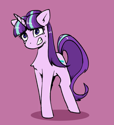 Size: 1695x1857 | Tagged: safe, artist:brella, starlight glimmer, pony, unicorn, g4, crying, female, horn, mare, s5 starlight, simple background, solo