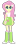 Size: 419x1108 | Tagged: safe, artist:qbert2kcat, fluttershy, equestria girls, g4, background removed, bare shoulders, boots, clothes, high heel boots, shirt, shoes, simple background, skirt, sleeveless, socks, solo, transparent background