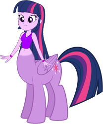 Size: 1187x1427 | Tagged: safe, artist:invisibleink, artist:tylerajohnson352, twilight sparkle, alicorn, centaur, ponytaur, taur, equestria girls, g4, beautiful, centaur twilight, centaurified, cute, hooves, simple background, solo, species swap, tail, transparent background, twilight sparkle (alicorn), white sclera, wings