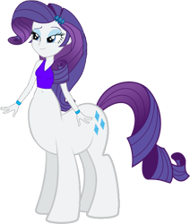 Size: 1232x1450 | Tagged: safe, artist:invisibleink, artist:tylerajohnson352, rarity, centaur, ponytaur, taur, equestria girls, g4, beautiful, centaurified, centaurity, cute, hooves, simple background, solo, species swap, tail, transparent background, white sclera