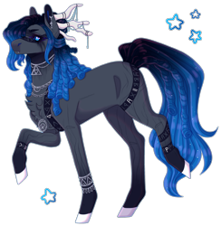 Size: 2640x2706 | Tagged: safe, artist:sleepy-nova, oc, oc only, earth pony, female, horns, mare, simple background, solo, transparent background