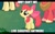 Size: 800x500 | Tagged: safe, edit, edited screencap, editor:railpony, screencap, apple bloom, apple bumpkin, big macintosh, earth pony, pony, friendship is magic, g4, my little pony: friendship is magic, season 1, adorabloom, anime eyes, apple family member, aren't ya gonna stay for brunch, aren't you gonna stay for a brunch?, background pony, caption, cute, cutemail, daaaaaaaaaaaw, female, filly, foal, imgflip, male, mare, meme, offscreen character, puppy dog eyes, puppy dog pout, sad, sadorable, stallion, text, trio, trio male and female, weapons-grade cute