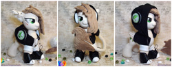 Size: 2560x1000 | Tagged: safe, artist:1stastrastudio, oc, oc only, oc:sappy fruit, pony, clothes, hoodie, irl, photo, plushie, solo