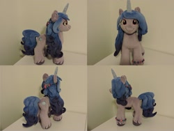 Size: 1597x1199 | Tagged: safe, artist:little-broy-peep, izzy moonbow, pony, g5, irl, photo, plushie, solo