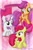 Size: 1588x2382 | Tagged: safe, artist:xoaba, apple bloom, scootaloo, sweetie belle, earth pony, pegasus, pony, unicorn, g4, butt, cutie mark background, cutie mark crusaders, female, filly, foal, horn, plot, poster, traditional art, trio, trio female