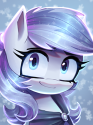 Size: 2228x3000 | Tagged: safe, artist:opal_radiance, frosty chisel, earth pony, pony, equestria at war mod, advisor, bust, portrait, solo