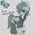 Size: 4096x4096 | Tagged: safe, artist:metaruscarlet, oc, oc only, oc:cura malachite, pegasus, pony, pony town, bracelet, clothes, coat markings, ear piercing, english, eyelashes, folded wings, gray background, gray coat, gray mane, gray socks, gray tail, hair over one eye, hoodie, industrial piercing, jewelry, lidded eyes, long socks, looking back, mask, mole, nose piercing, nose ring, one eye covered, pegasus oc, piercing, ponytail, purple eyes, reference used, septum piercing, shiny mane, shiny tail, signature, simple background, socks, solo, standing, tattoo, text, tied mane, wings, wristband