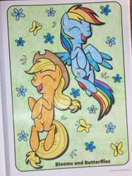 Size: 608x813 | Tagged: safe, artist:lullapiies, applejack, rainbow dash, pony, g4, coloring page, cute, dashabetes, duo, duo female, female, jackabetes, laughing, traditional art