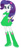 Size: 765x1800 | Tagged: safe, artist:kai-flame, rarity, human, equestria girls, g4, belt, boots, clothes, cutie mark on clothes, green skirt, high heel boots, rarity's skirt, recolor, shirt, shoes, simple background, skirt, solo, white background