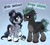 Size: 2046x1823 | Tagged: safe, artist:doodlesinky, oc, oc only, oc:inky doodles, oc:storm chaser, oc:wind melody, pegasus, blaze (coat marking), coat markings, colored muzzle, couple, duo, duo male and female, facial markings, female, male, mare, mother and father, parent, pegasus oc, stallion, unshorn fetlocks, wings