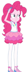 Size: 245x619 | Tagged: safe, artist:blockslikepl, edit, edited screencap, screencap, pinkie pie, human, equestria girls, g4, background removed, female, simple background, solo, transparent background