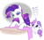 Size: 2199x1988 | Tagged: safe, artist:syrupyyy, rarity, sweetie belle, pony, unicorn, g4, annoyed, annoying, bags under eyes, belle sisters, duo, duo female, eyeshadow, fabric, female, filly, floppy ears, foal, horn, makeup, mare, pestering, poking, rarity is not amused, siblings, simple background, sisters, static, this will end in tears, tired, unamused, white background