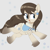 Size: 2000x2000 | Tagged: safe, artist:spoonie, oc, oc only, oc:frosty flakes, earth pony, pony, yakutian horse, blushing, cute, ocbetes, outfit, snow, snowflake, snowpony, solo